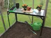 Alutisch, 1 Ablage, 121x54x76cm, schwarz Produktbild-Vorschau 7
