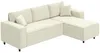 HOMCOM Ecksofa 3-Sitzer Sofa in L-Form Eckcouch mit Produktbild-Vorschau 1