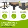 Juskys Lagerregal Basic 2er Set 180x90x40 cm - max. 1750 kg Produktbild-Vorschau 7