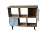 Möbilia Sideboard | 4 offene Fächer, 2 Türen| MDF mit Produktbild-Vorschau 2