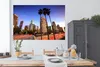 MuchoWow® Poster Stadt - Palme 180x120 cm - Fotoplakat Produktbild-Vorschau 3
