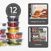 Meisterhome® Boîtes de conservation en verre - Set de plats Voir les images du produit 6