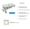 Sellon24® Duschwanne Duschtasse Acryl 80 x 100 mit Produktbild-Vorschau 3