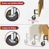 Torrolle 100mm, Torrolle mit Bremse bis 100 kg Produktbild-Vorschau 4