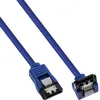 InLine SATA 6Gb/s Anschlusskabel rund, abgewinkelt, blau, Produktbild-Vorschau 1