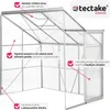 TecTake 402470, Průhledná, 1 kusů Náhled obrázku produktu 4