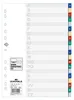 DURABLE Register A4 20-tlg. A-Z , 675527 mehrfarbig Produktbild-Vorschau 2