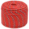 vidaXL Bootsseil Rot 14 mm 100 m Polypropylen -  Seile Produktbild-Vorschau 9