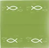 itenga Servietten Fisch GRÜN Weiß 30 x 30 cm 3-lagig 80 Produktbild-Vorschau 4