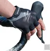ROCKBROS Kurzfinger-Fahrradhandschuhe Atmungsaktiv Produktbild-Vorschau 3
