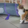 Relaxdays Katzentunnel Mausdesign, faltbare Katzenröhre, B Produktbild-Vorschau 5