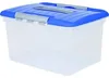 Boîte de rangement Panier Boîte en plastique avec couvercle Voir les images du produit 1