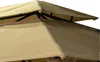 paramondo Comfort Gartenpavillon, 4 x 3 m, beige + Wände – Produktbild-Vorschau 6