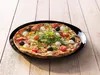 CreaTable - ITALIAN PARTY - Pizzateller BLACK 33 cm aus Produktbild-Vorschau 12