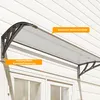 Outsunny Pultvordach Vordach für Haustür 110x60x18cm mit UV Produktbild-Vorschau 8
