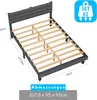FCH Polsterbettgestell, 90x200cm, Einzelbett, 3-fach Produktbild-Vorschau 3