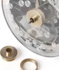 A close-up view of a router template bushing set, with some components laid out separately. Produktbild-Vorschau