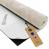 LOMIQ Mikrofaserstoff Selbstklebend, 500x150cm, Ecru, Produktbild-Vorschau 1