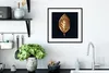 MuchoWow® MuchoWow® Gerahmtes Poster Blätter - Chic - Gold Produktbild-Vorschau 4