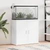 vidaXL Support pour aquarium Blanc 81x36x73 cm Bois Voir les images du produit 2
