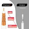 PremiumX PROFI PRO PPC Kupfer Koaxial Kabel135dB 5-Fach Produktbild-Vorschau 4