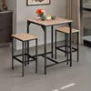 tectake® Barset Inverness 3-teilig mit höhenverstellbaren Produktbild-Vorschau 7