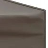 A close-up view of the corner of a taupe party tent. Náhled obrázku produktu