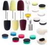 Mini-Polier-Set Für Poliermaschinen: Schwamm-Pads, Produktbild-Vorschau 3