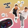 Denver TDB-212BT Boombox mit CD, Bluetooth, USB, AUX, Produktbild-Vorschau 2