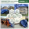 Plachta Strong 3x4 m, 200 g/m, krycí plachta, antracitová, Náhled obrázku produktu 5