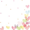 Duni Servietten Hearts Pastel 24 x 24 cm - 20er Pack Produktbild-Vorschau 1