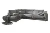 KAWOLA Sofa MADELINE Ecksofa Cord grau Recamiere links Produktbild-Vorschau 6