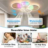 65W Ring LED Deckenleuchte Mit RGB Backlamp, Leise Produktbild-Vorschau 7
