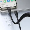 BASEUS Starker 3in1 Kabel: USB-C Lightning, PD 100W, Nylon Produktbild-Vorschau 5