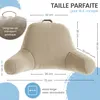 Coussin de dossier ELONEO, coussin de lecture pour lit et Voir les images du produit 3