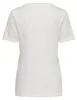 ONLY Einfarbiges T-Shirt mit Brand Herz Basic Kurzarm Produktbild-Vorschau 8
