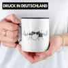 Trendation - Schlagzeug Herzschlag Tasse Geschenk für Produktbild-Vorschau 2