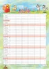 Calendrier familial Cartoon 2026 - Calendrier familial A3 Voir les images du produit 4