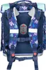 The back of a child's backpack with a floral pattern. Anteprima dell’immagine prodotto