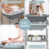 2 in 1 Wickeltisch Klappbar & Badewanne mit Gestell, Produktbild-Vorschau 6