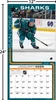 Turner San Jose Sharks NHL 30,5 x 30,5 cm Team Wandkalender Produktbild-Vorschau 6