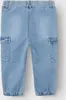 NAME IT Bequeme Baggy Jeans Cargo Hose Stretch Denim Jogger Produktbild-Vorschau 3