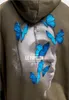 Mister Tee Le Papillon Heavy Oversize Hoody olive XXL Produktbild-Vorschau 10