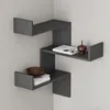 DECORTIE Luksa Eckwandregal Modernes Bücherregal Produktbild-Vorschau 3