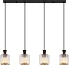 Globo Lighting Hängeleuchte Metall schwarz matt, Produktbild-Vorschau 2