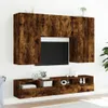 vidaXL Szafka wisząca pod TV dąb wędzony 100x30x30 cm Podgląd zdjęcia produktu 4