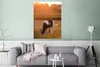 MuchoWow® Poster Kuh - Sonne - Tiere 90x120 cm - Wohnzimmer Produktbild-Vorschau 5