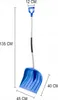 Ergonomiczna Łopata do śniegu 135cm Aluminium Profilowana Podgląd zdjęcia produktu 13