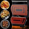 Kontaktgrill 1000W Panini Grill Toaster Klappbar 180° Produktbild-Vorschau 2