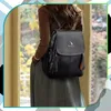 EDIBAZZAR | Eleganter schwarzer Damenrucksack aus  im Produktbild-Vorschau 2